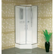 Душевая кабина RGW AN-057 90x90 трапеция белый